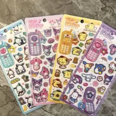 M*g様 平成はっぴーフォン　サンリオ　4枚セット