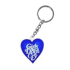 HUMANMADE ヒューマンメイド　GirlsDontCry キーホルダー青白