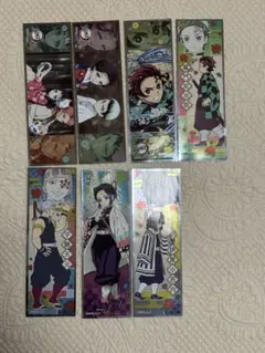 鬼滅の刃　ロングステッカー　7枚セット