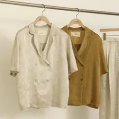 クレープサテンシャツのサムネイル