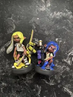 amiibo スプラトゥーン3 【インクリング（黄）・オクトリング（青）】セット