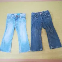 2着セット まとめ売り デニムパンツ ジーンズ babygap    ジンボリー