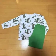 UNIQLO パジャマ　120 男の子　恐竜　おまえうまそうだな