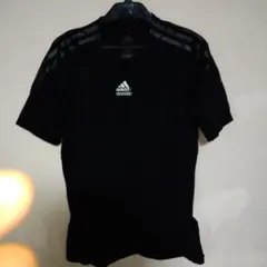 adidas TECHFIT コンプレッションシャツ ブラックのサムネイル