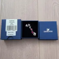 SWAROVSKI スワロフスキー チャーム ピンクストーンのサムネイル