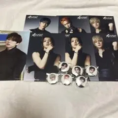 INI 会場 限定 フライヤー 前半 後半　ミニ缶バッジ