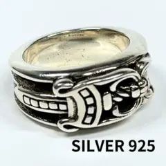 銀の指輪 ビンテージ品 シルバー925 ダガー シルバーリング アクセサリー シルバー ダガー リング シルバー925 カレッジリング