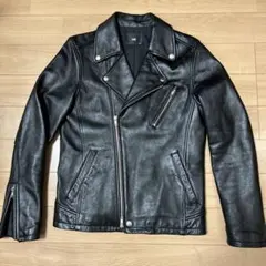 HARE 羊革 リアルタイプ ダブルライダースレザージャケット