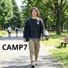 CAMP7 バックプリント 長袖Tシャツ ロンT M A1184のサムネイル