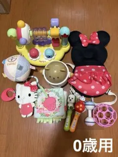 0歳おもちゃセット まとめ売り キティ ワンワン ミニー等