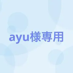 ayu様専用（10/21まで出品）