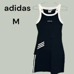 【アディダス】エクスクルーシブズ ワンピース キャミワンピ　ブラック　黒　M