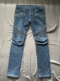 バルマンオム 15AW バイカーデニム 30 moto biker denimのサムネイル