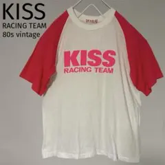 KISS RACING TEAM キスレーシング80s ラグランtシャツ