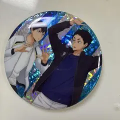 ハイキュー!! メタル缶バッジ 6影山飛雄 赤葦京治