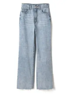 デニムパンツ　ジーンズ　ハイウエスト　ブーツカット