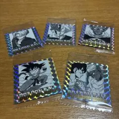 ドラゴンボール ホログラムステッカー 5枚セット