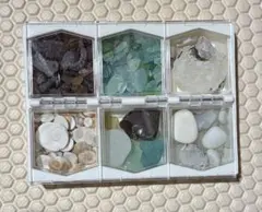 シーグラスと貝殻のクラフト素材セット