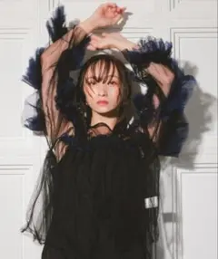 ANDRESD（アンドレスド）decorative tulle tops