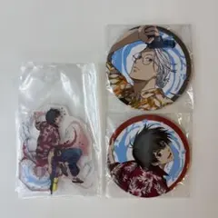 サカモトデイズ　アクリルスタンド1種 BIG缶バッジ2種