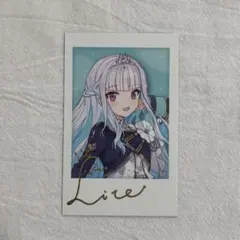 にじさんじ 5th ANNIVERSARYグッズ チェキ風カード リゼヘルエスタ