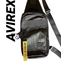 AVIREX ブラック ボディバッグ