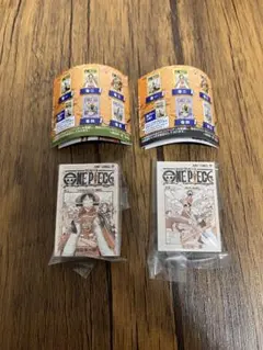 ワンピース ベースショップ 豆ガシャ本 ガシャポン セット　巻ニ　巻五