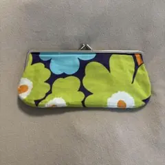 marimekko チューリップ柄 がま口 ポーチ Tuulahdus - メルカリ