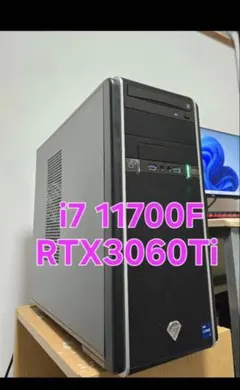 ゲーミングPC i7 11700F RTX3060 SSD1T AI画像生成にも - メルカリ