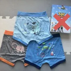 しまむら＊トイストーリー ボクサーパンツ3枚セット130男の子ディズニー