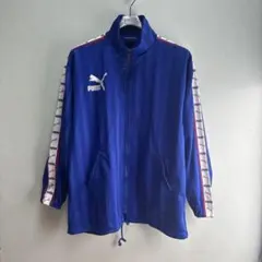 PUMA ストライプジャージ　ブルー　渋谷龍太　あのちゃん着用のサムネイル