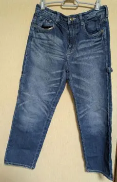 Vintage デニムパンツ インディゴ　Мサイズのサムネイル