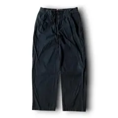 90s 00sヴィンテージCHAPS 2タックワイド紺チノパンW31L30古着のサムネイル