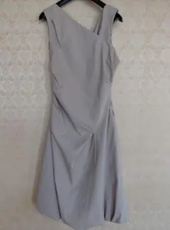 本人期 HELMUT LANG ワンピース バルーン型 ベージュ - メルカリ