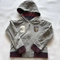 Ralph Lauren グレー パーカー 130でも110〜120くらい