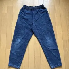 カジュアルデニム風長ズボンGU 150㎝