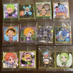 ワンピースキャラクターシール 12枚セット