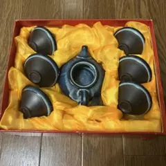 急須と茶碗セット 陶器製