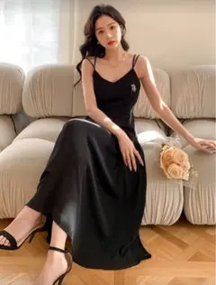 Dazy ブラックキャミワンピース