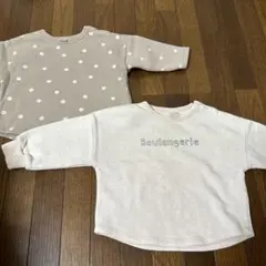 テータテート　トレーナー　2枚セット　サイズ80