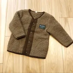 ベビーアウター　ボアジャケット　90cm