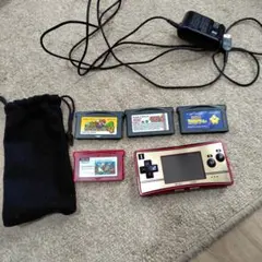 ゲームボーイアドバンスミクロ＆ソフト4本