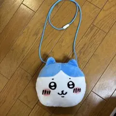 ちいかわ　ハチワレフェイスポシェット ぬいぐるみポシェット