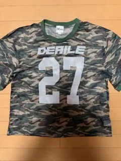 DEAILE Camo Mesh Tee