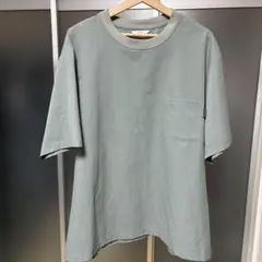 【JOHNBULL】オーバーサイズポケットTシャツ グリーンのサムネイル