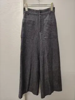 ワイドパンツ 秋冬