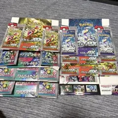 空箱　スカーレットex バトルパートナーズほか、8枚まとめ売り