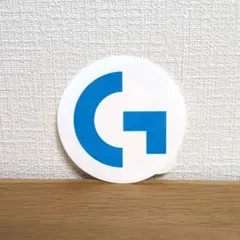 Logitech ロゴ ステッカー 青 - メルカリ