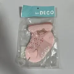 kp DECO ベビー靴下 ピンク 11-13cm