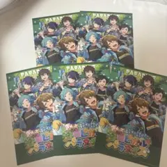 あんスタ　オフィスポスター風ポストカード　流星隊